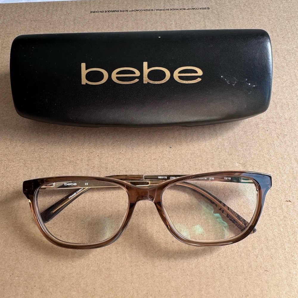 Bebe Brown Eyeglasses